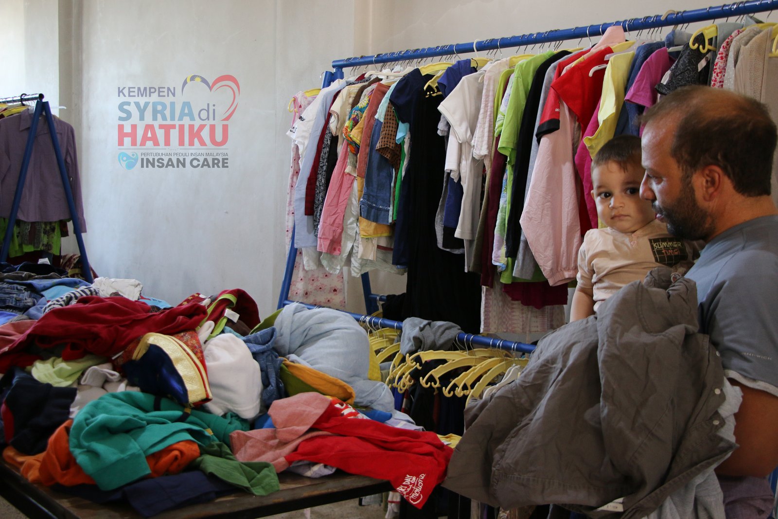 Pertubuhan Peduli Insan Malaysia is sending shipping container no.13 from Malaysia to camps in Syria